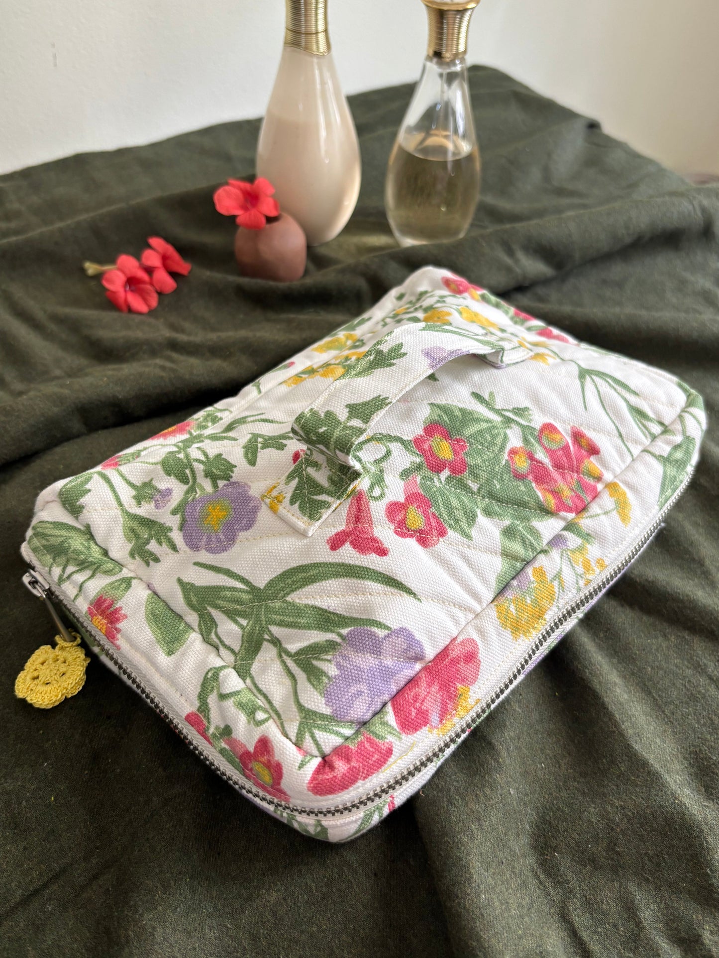 PRE ORDER : Travel Jewellery Organiser : Cottage Garden