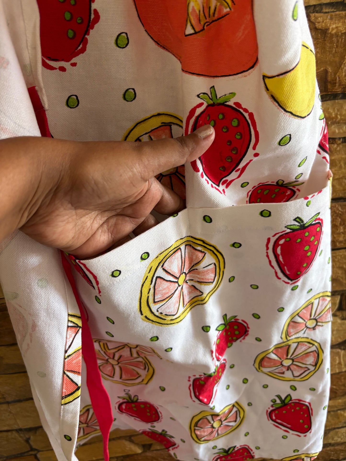Curated - Apron - Summer Fruits