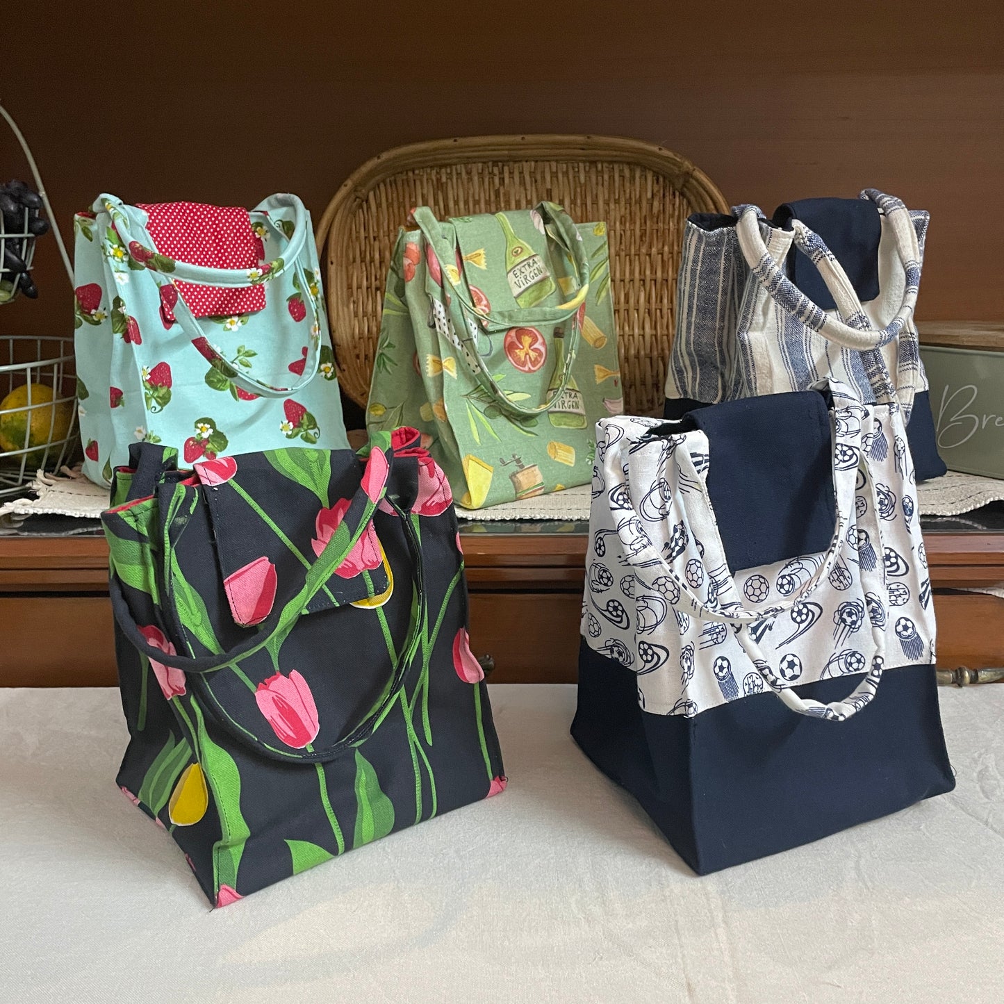Lunch Bag - Tulips