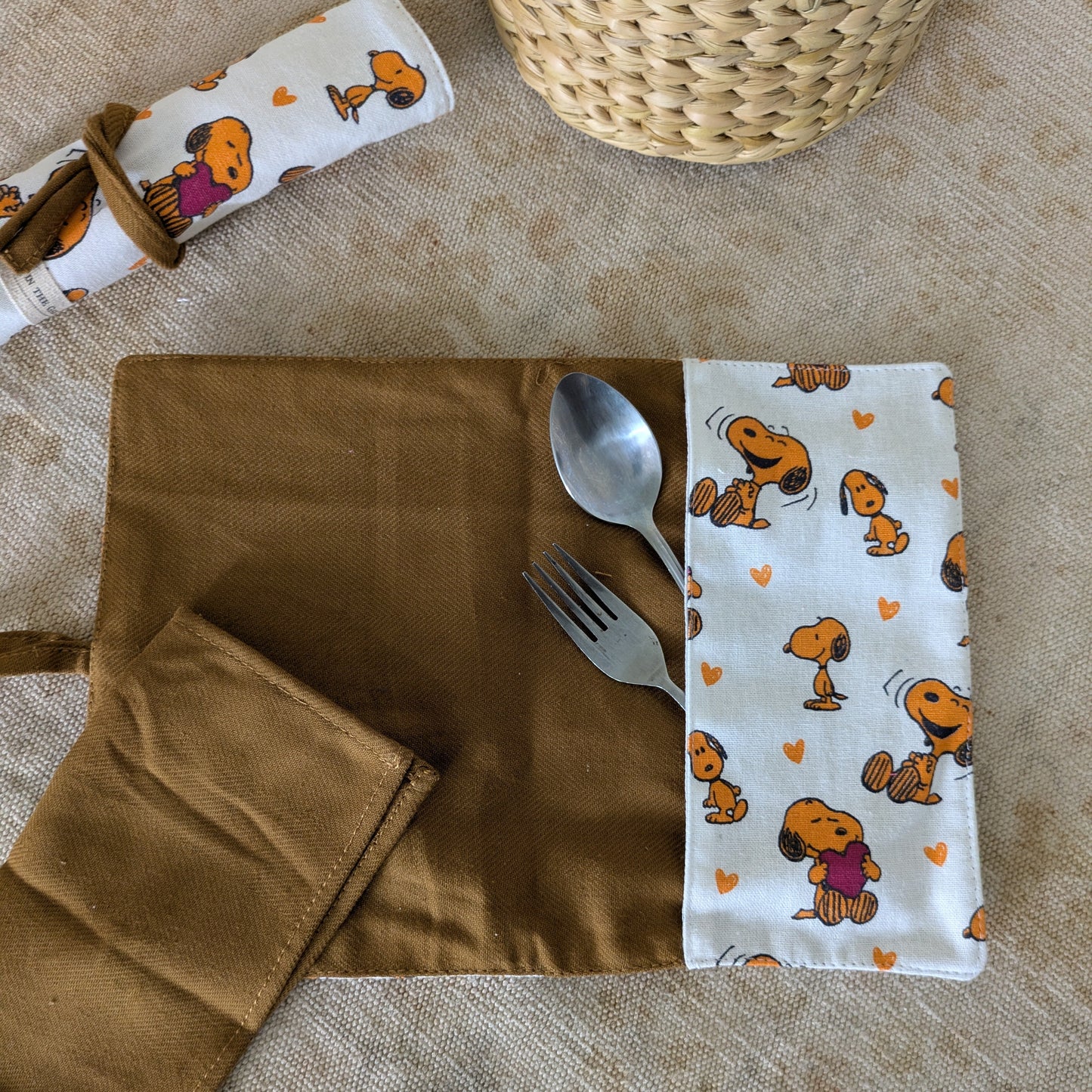 Placemat cum Cutlery Roll - Non Personalised