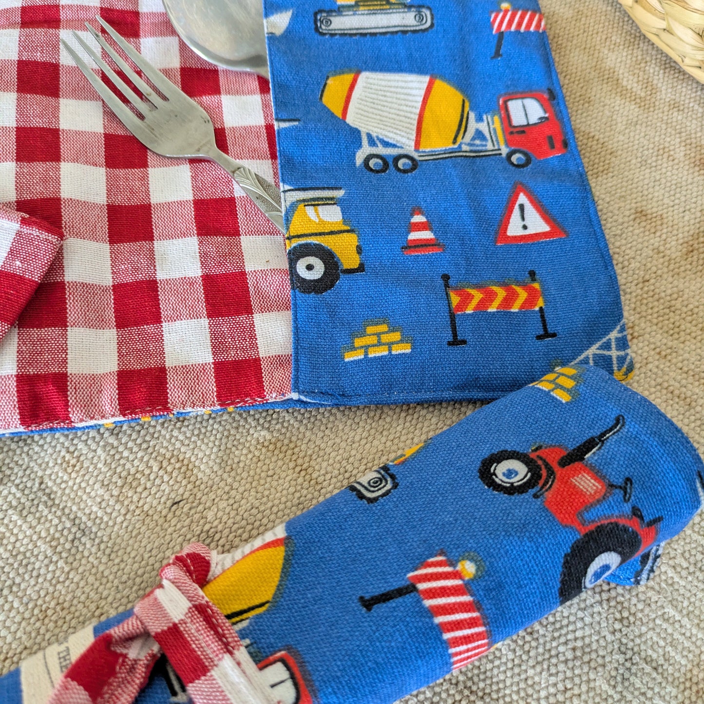 Placemat cum Cutlery Roll - Non Personalised