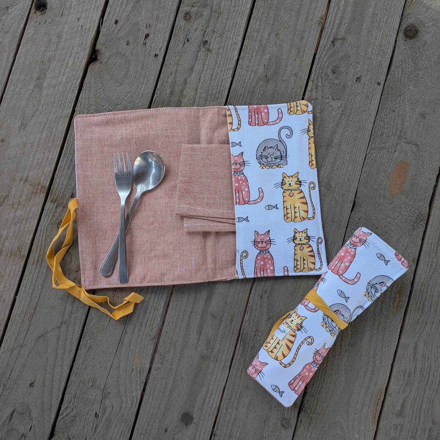 Placemat cum Cutlery Roll - Non Personalised