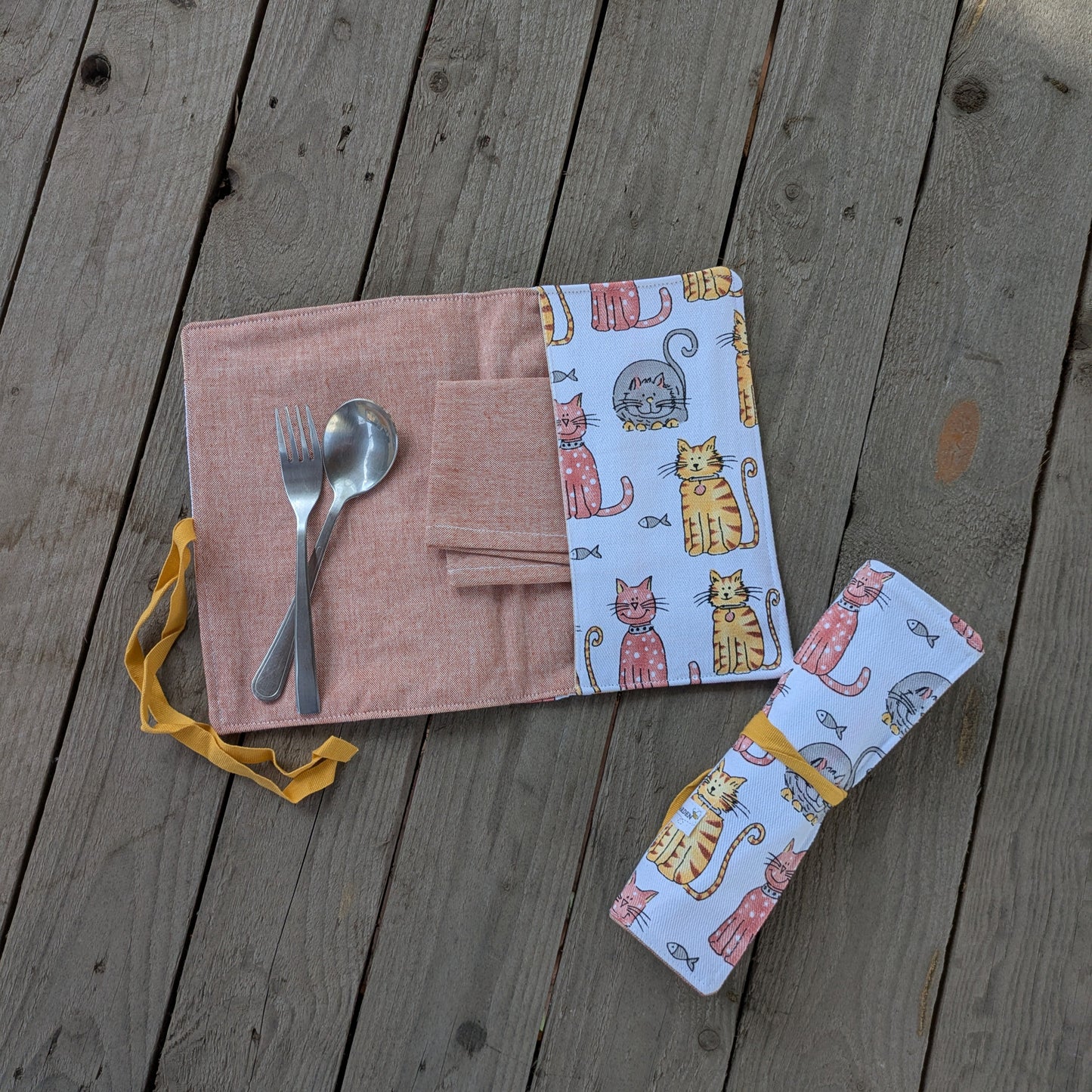 Placemat cum Cutlery Roll - Non Personalised