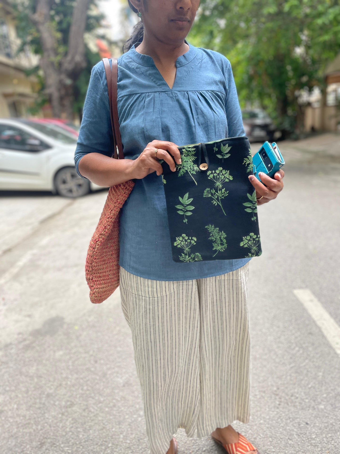 Book Sleeve - Monsoon Ferns