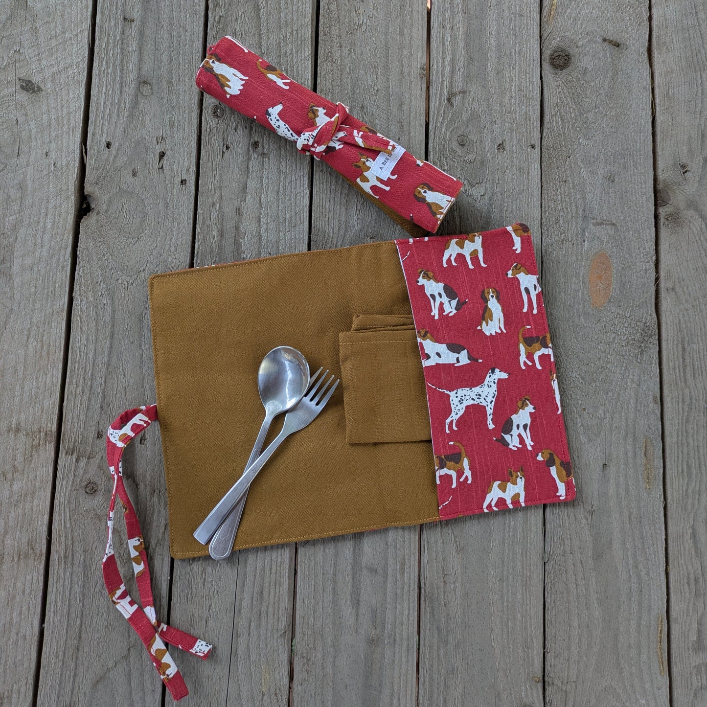 Placemat cum Cutlery Roll - Non Personalised