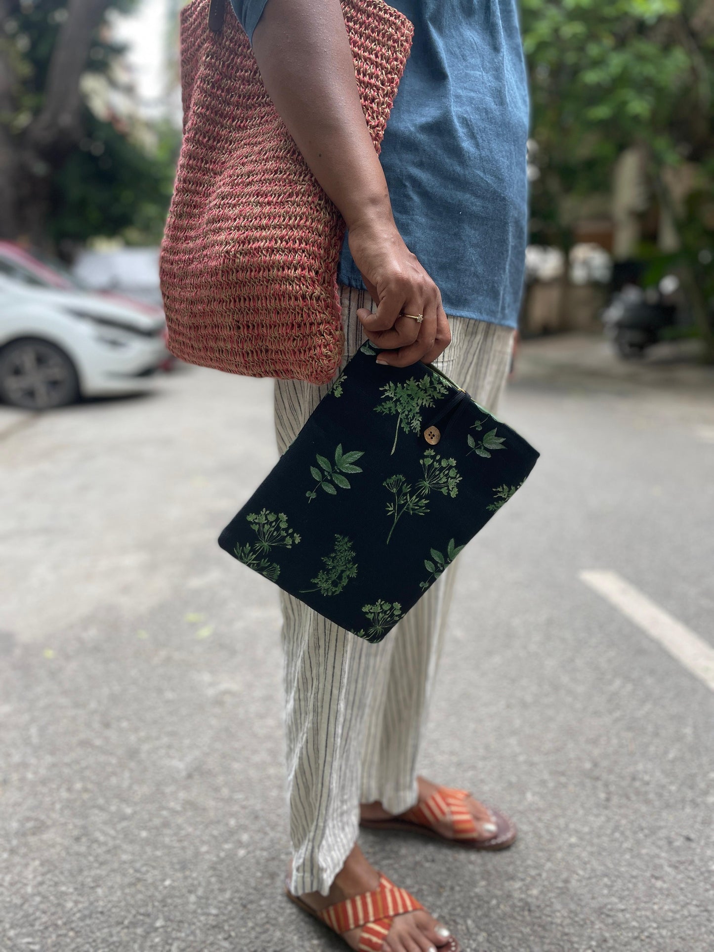 Book Sleeve - Monsoon Ferns