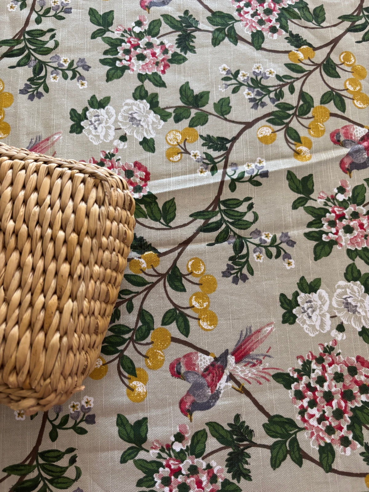 Table Cover - Autumn in the Garden (made to order)