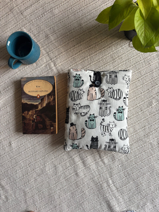 Book Sleeve - Happy Whiskers