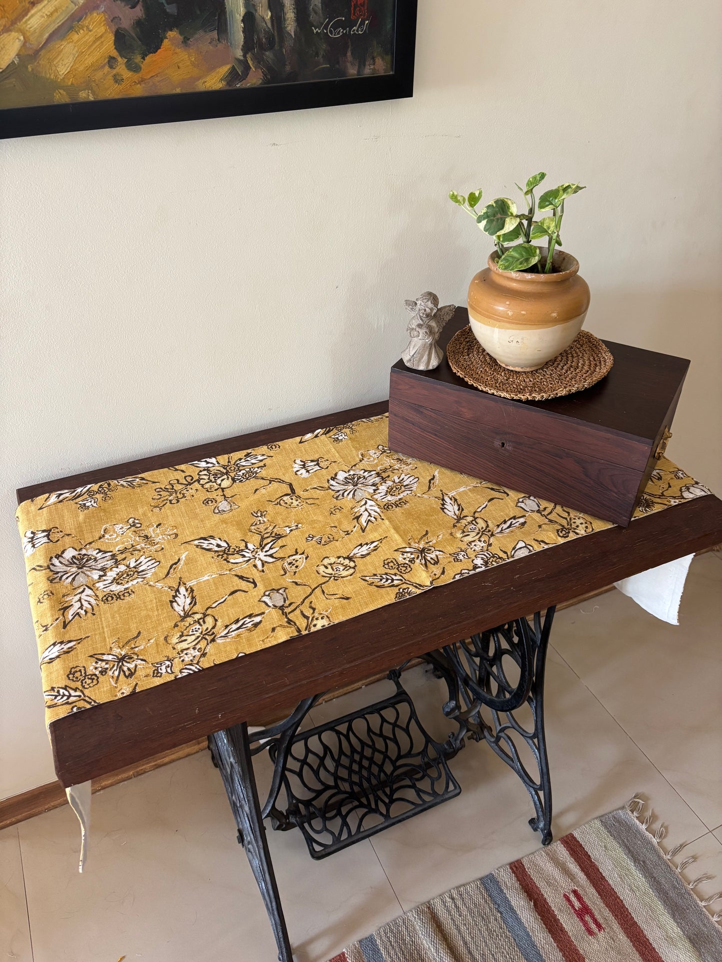 Table Runner -Golden Meadow