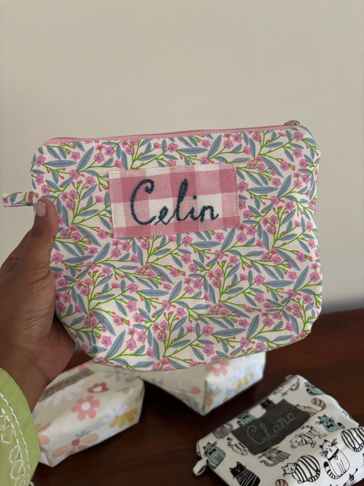 Travel/Toiletry Pouch : Quiet Blue
