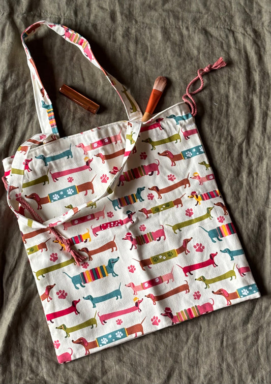 Drawstring Bag - Sausage Dog