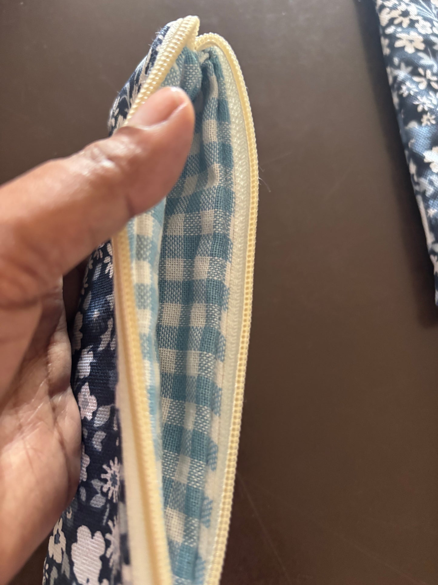 Pen Sleeve - Ditsy Blue Florals