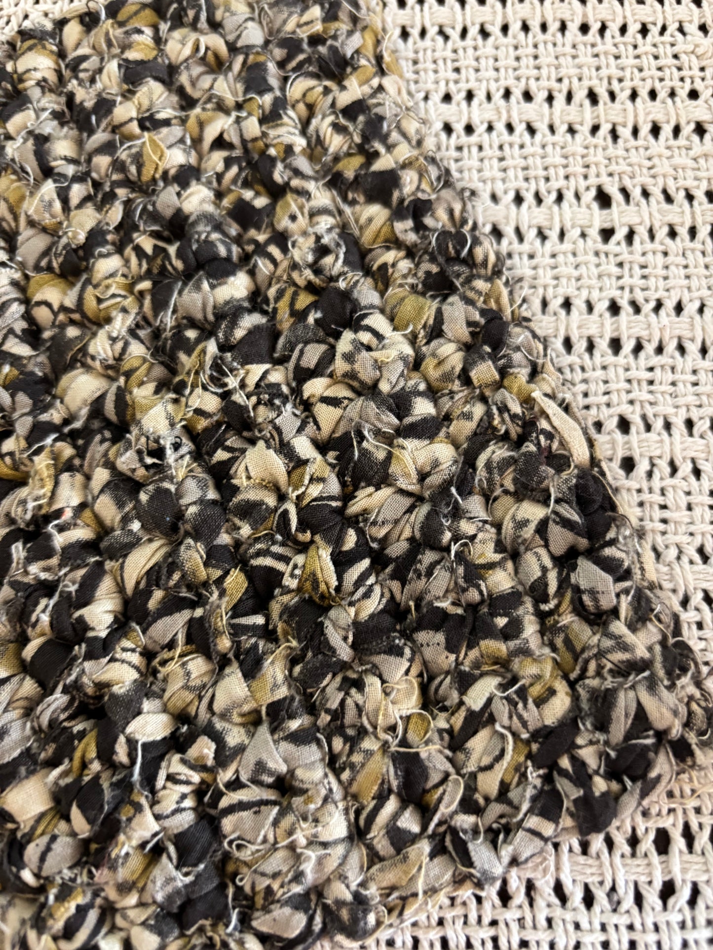 Hot Pad -Curated- Shabby Crochet