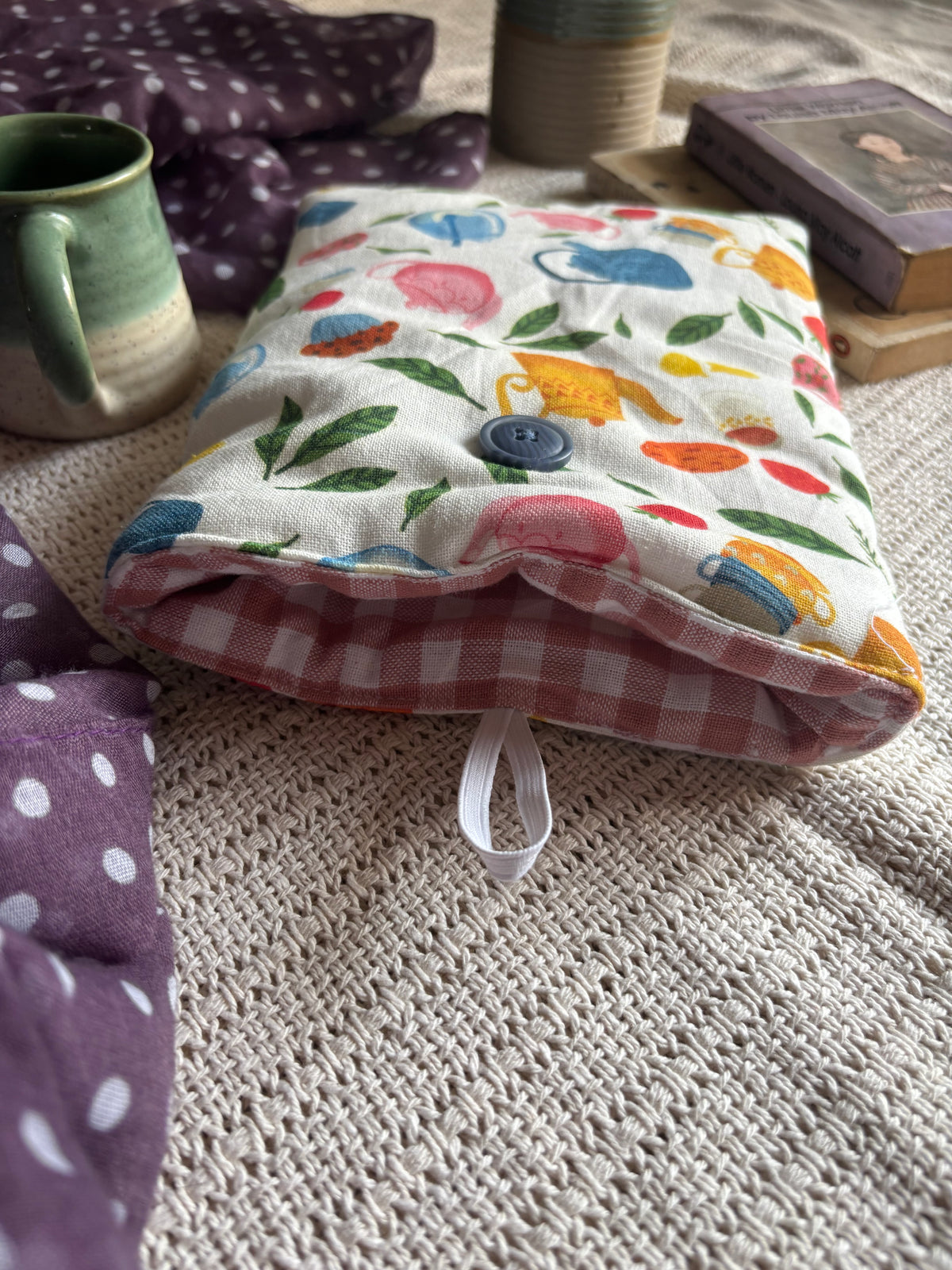 Book Sleeve - Garden Teaparty