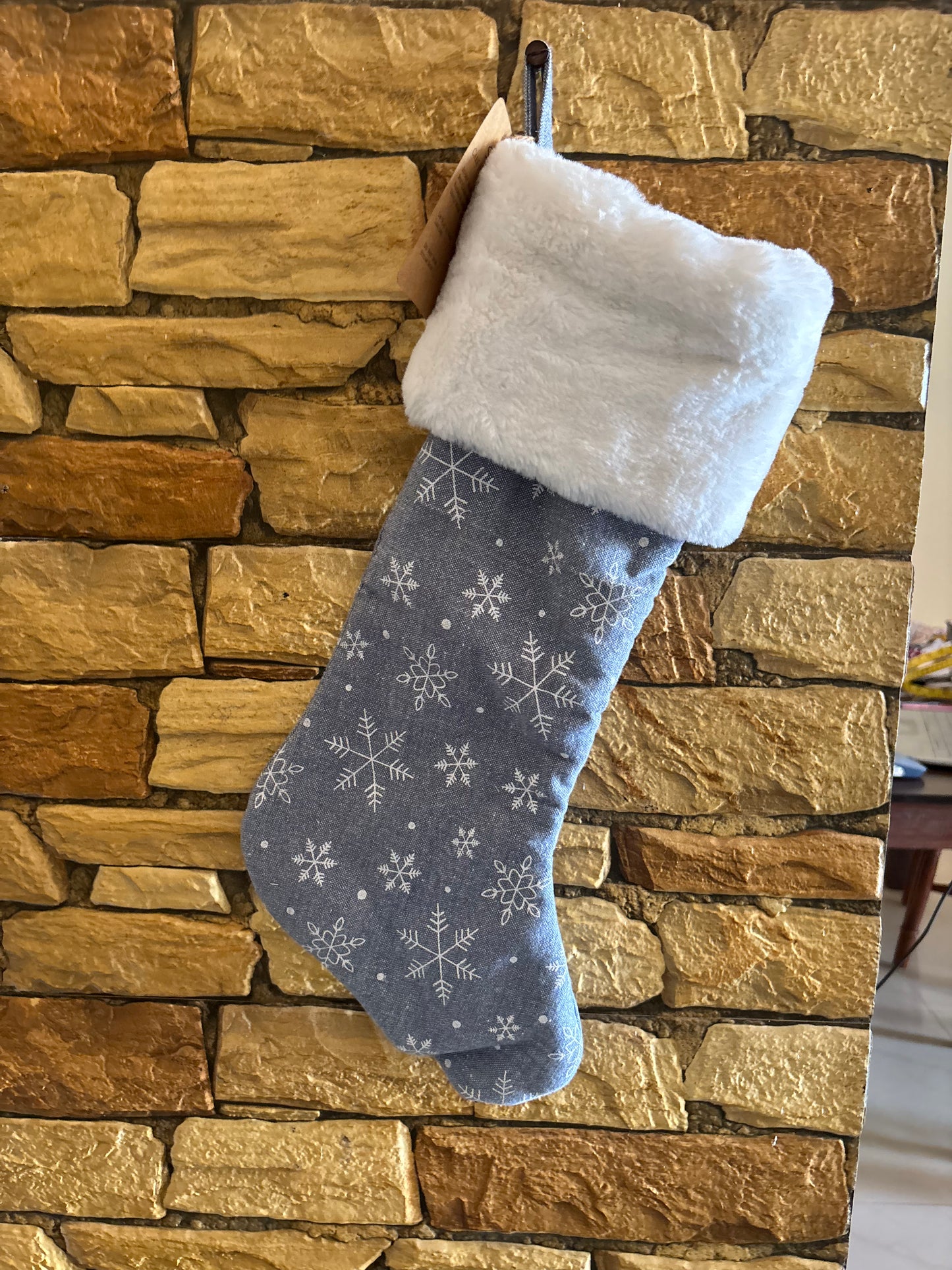Sample : Christmas Stocking : Snowy winter