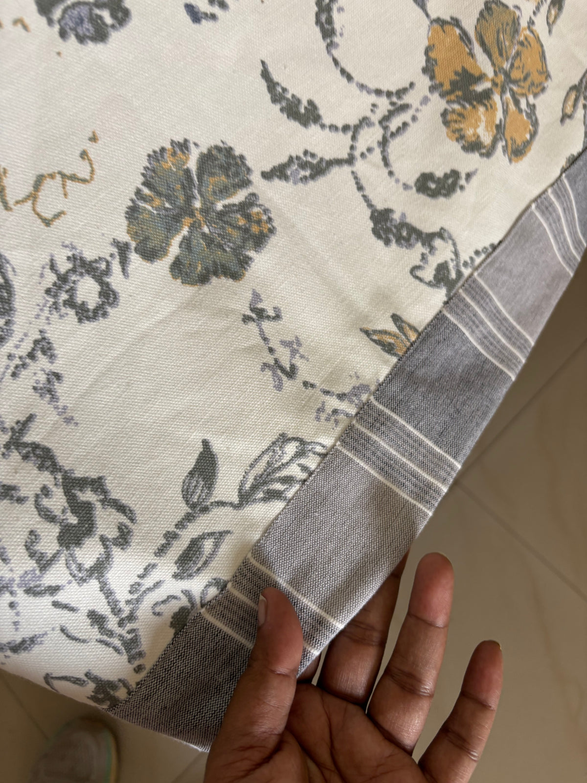 Table Cover - Soft Botanicals (Made to Order only)