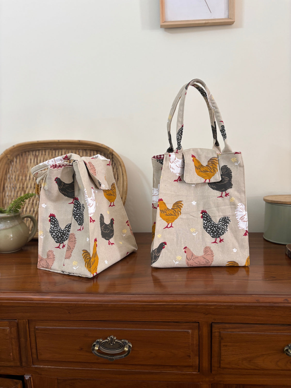 Lunch Bag - Rooster Raga