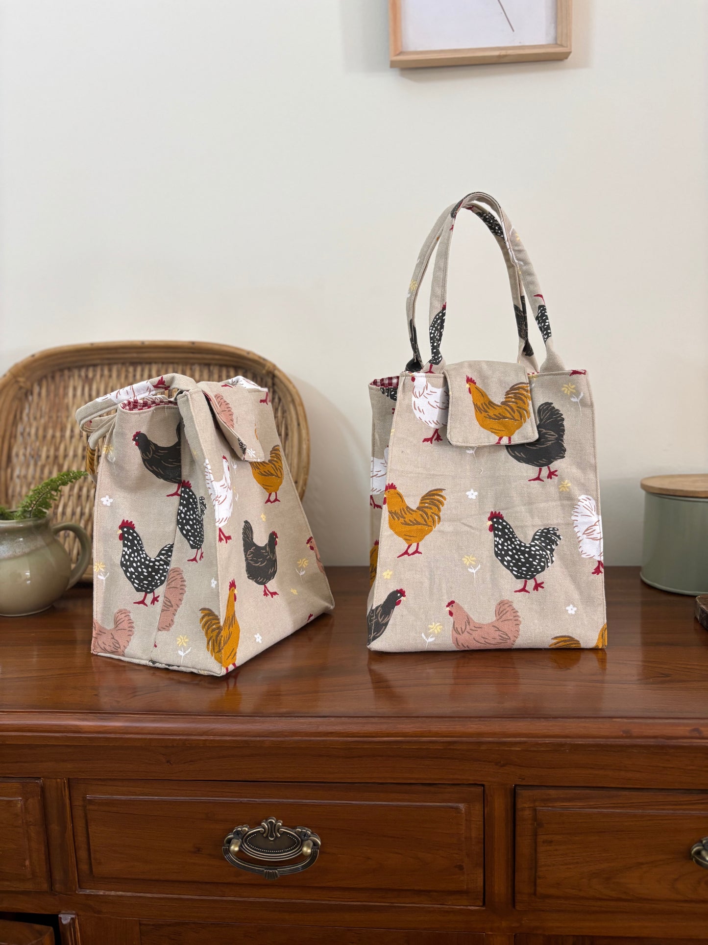 Lunch Bag - Rooster Raga