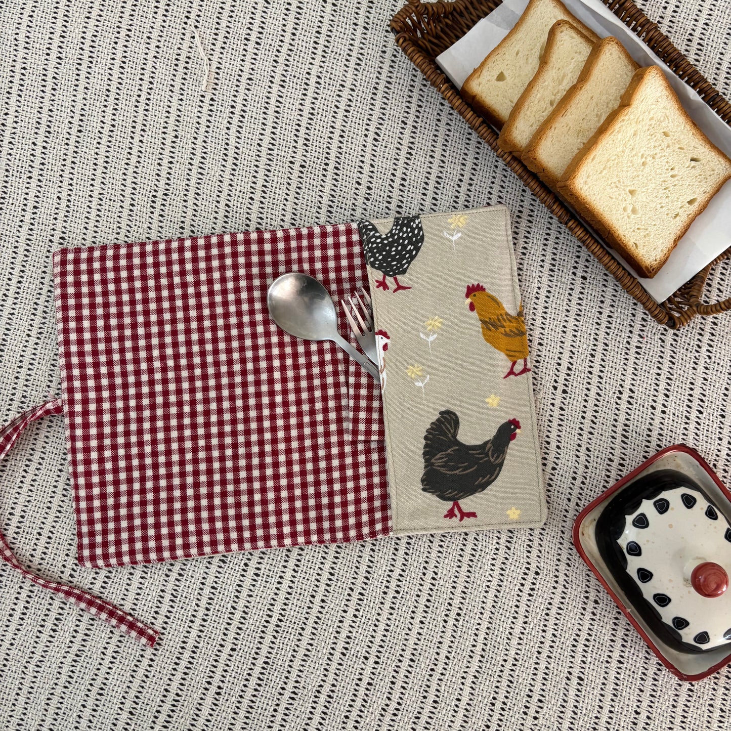 Placemat cum Cutlery Roll - Non Personalised
