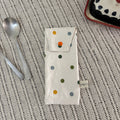 Cutlery Pouch - Earthy Polka