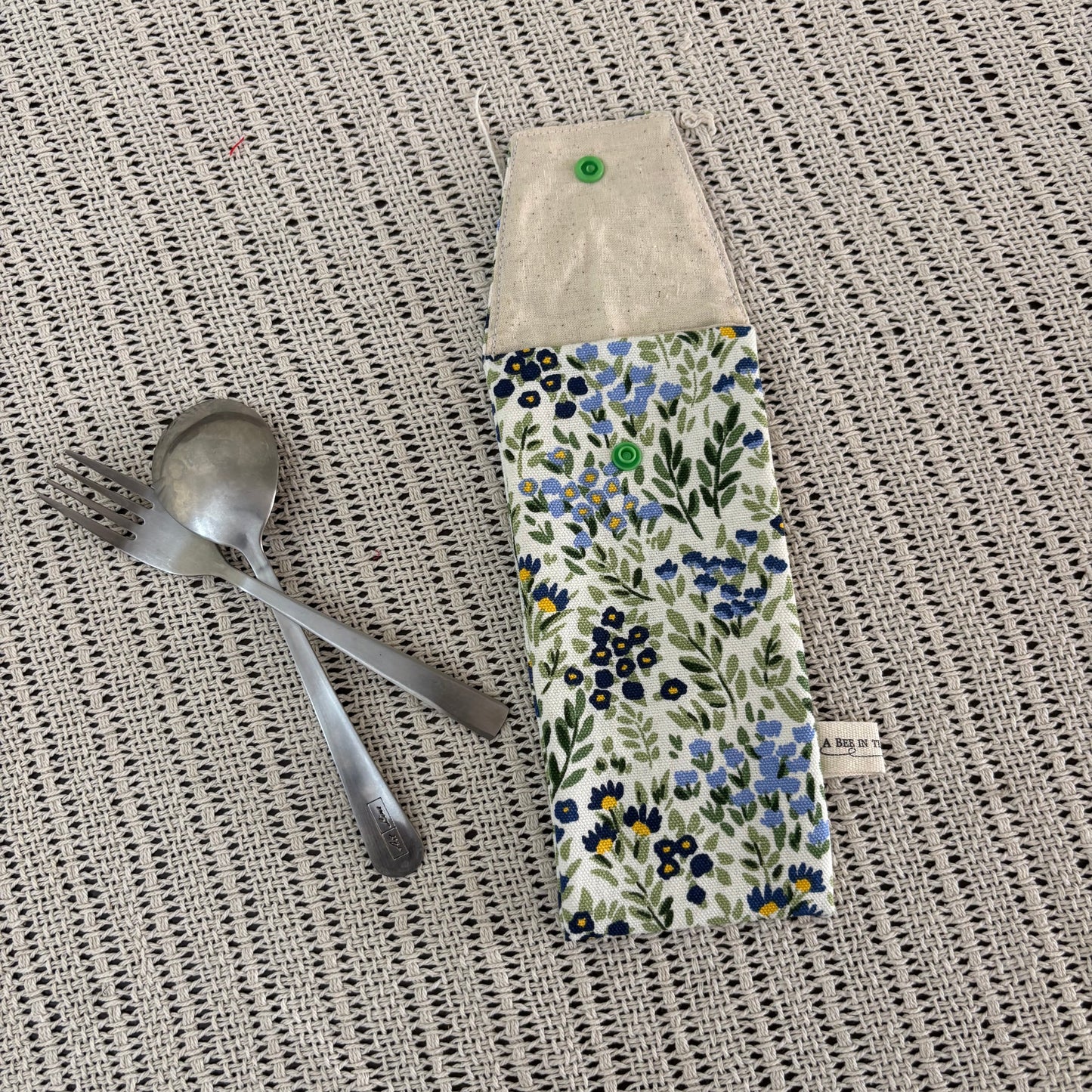 Cutlery Pouch - Spring Meadows