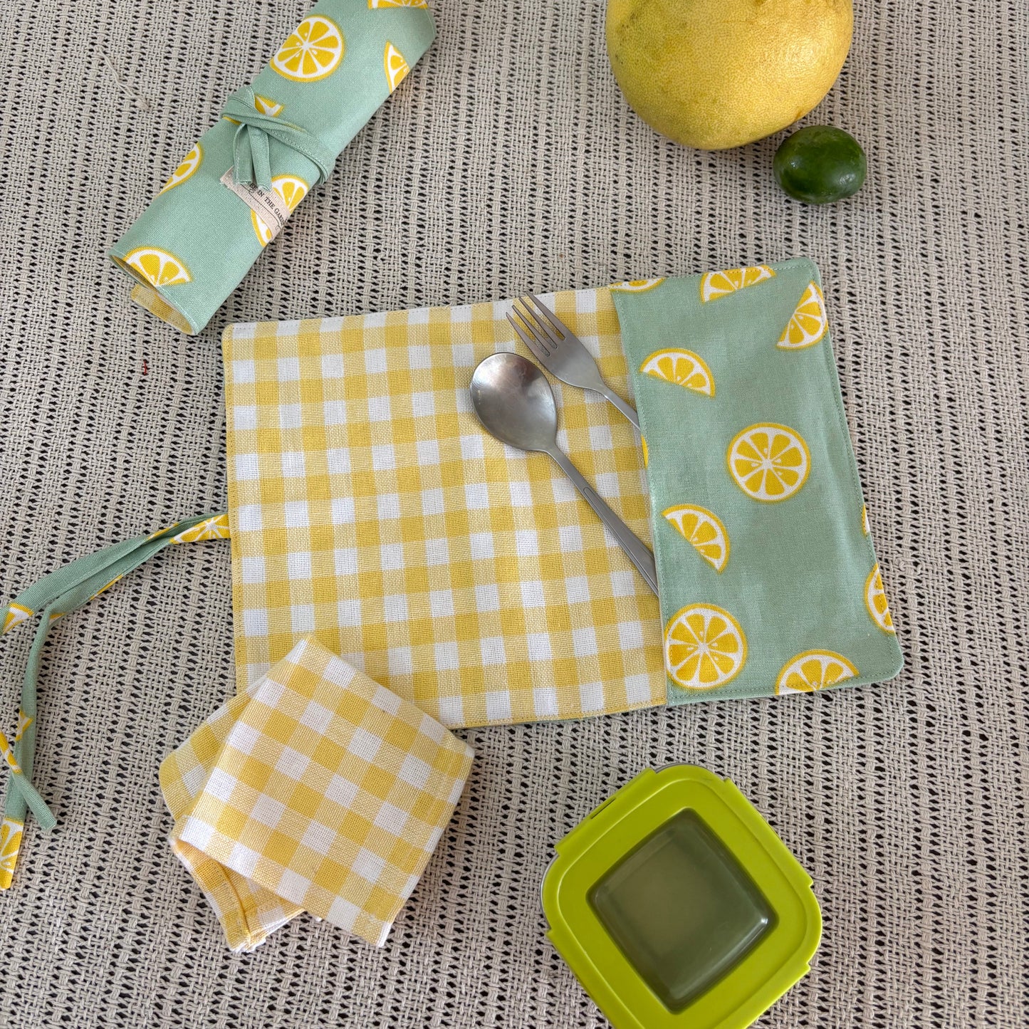Placemat cum Cutlery Roll - Non Personalised