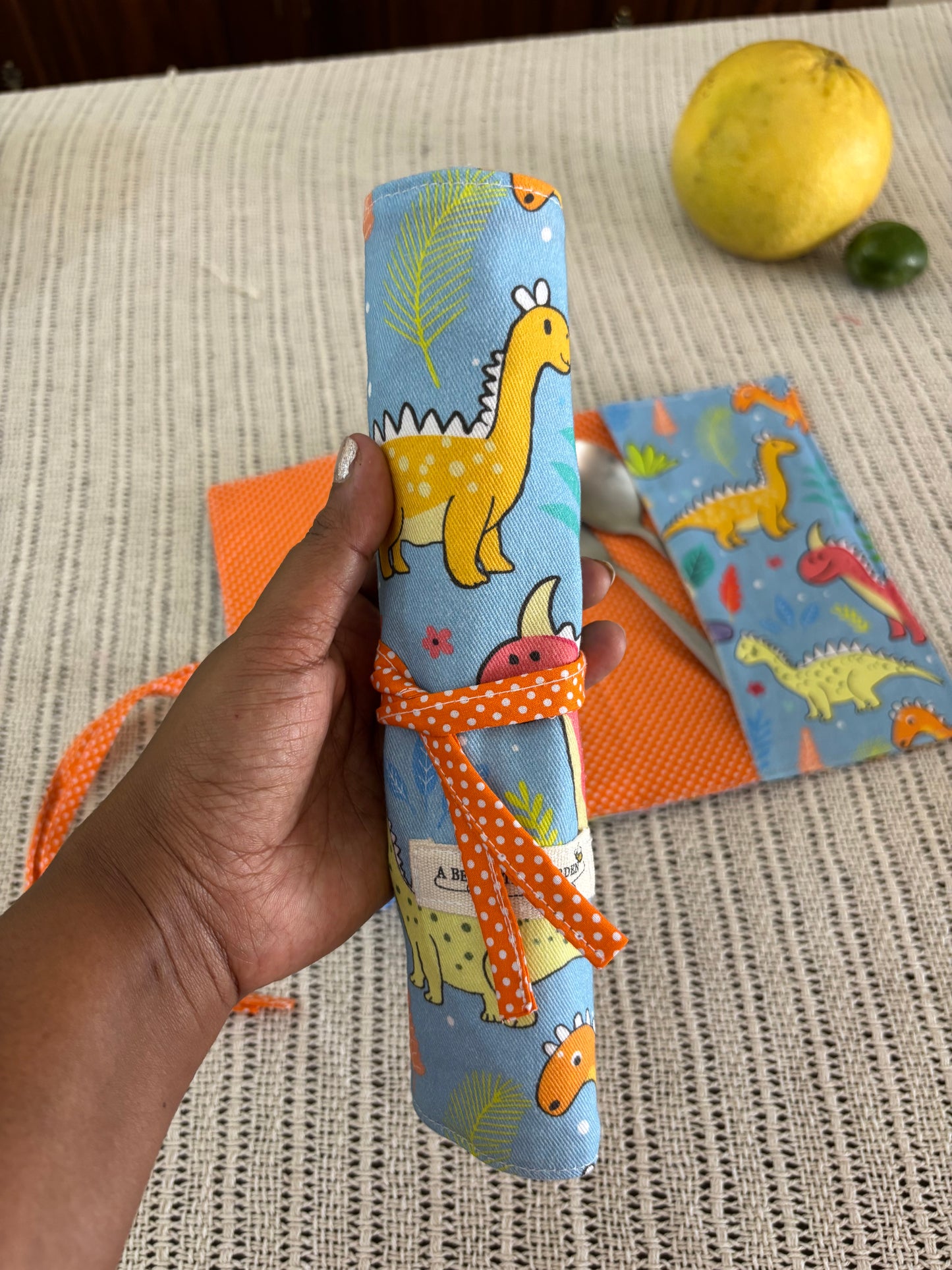 Placemat cum Cutlery Roll - Non Personalised