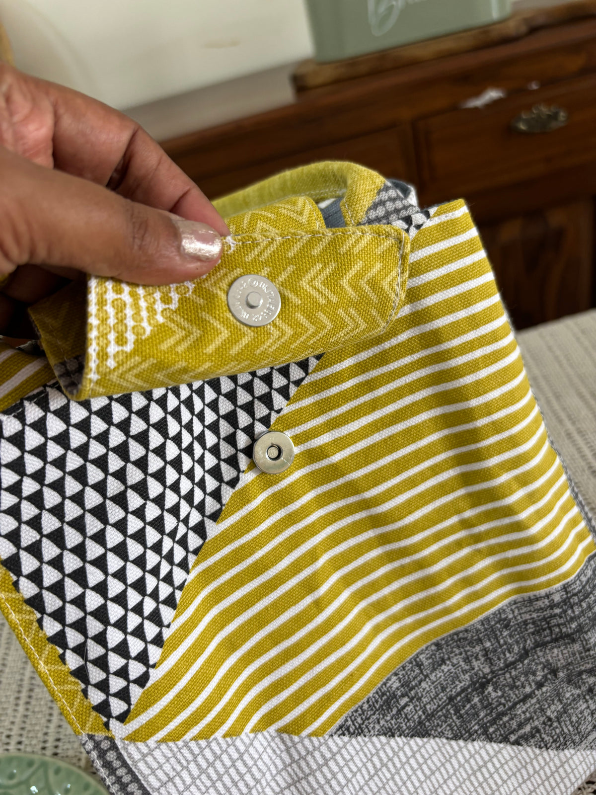 Lunch Bag - Abstract Geometric Print