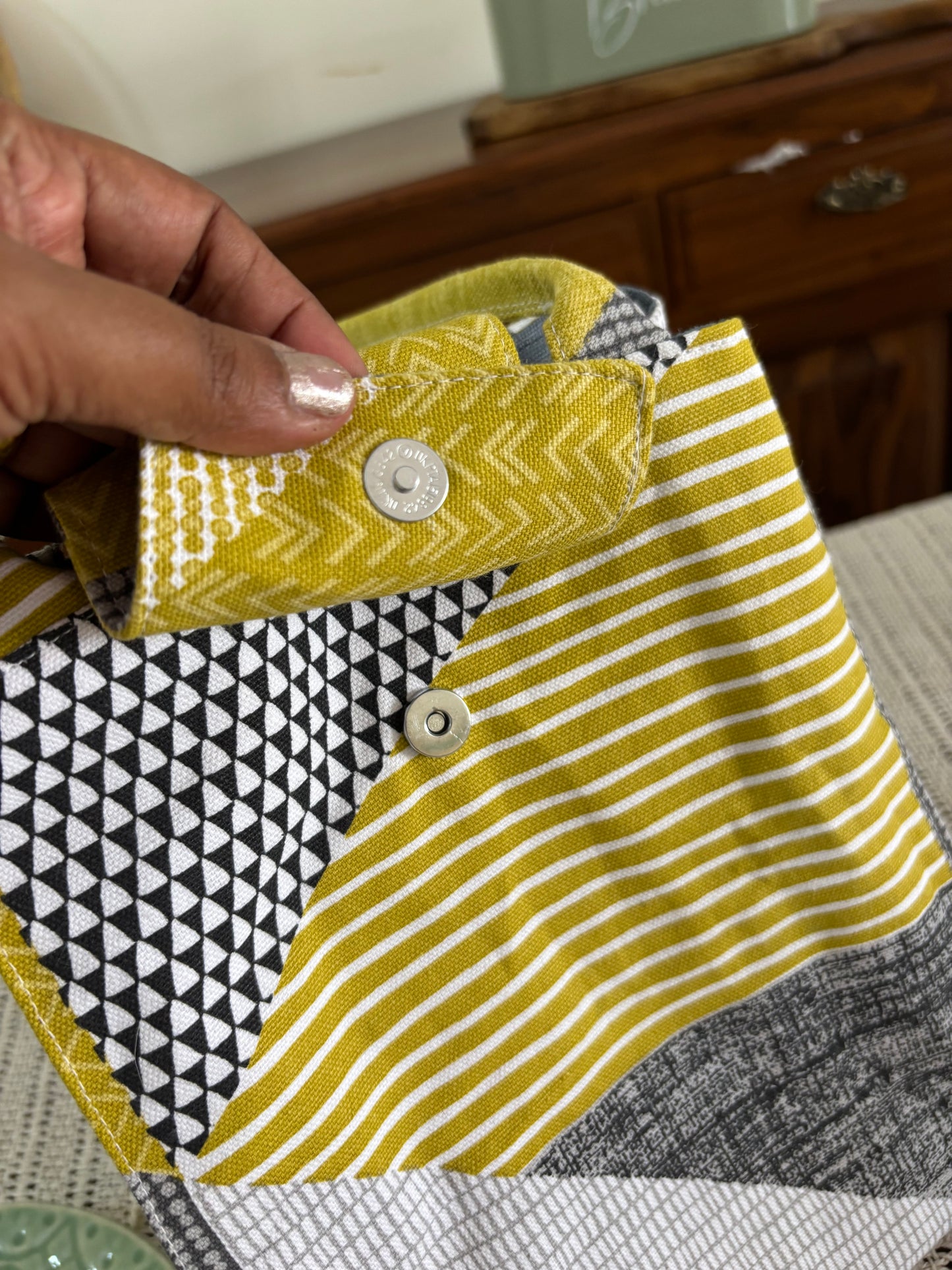 Lunch Bag - Abstract Geometric Print