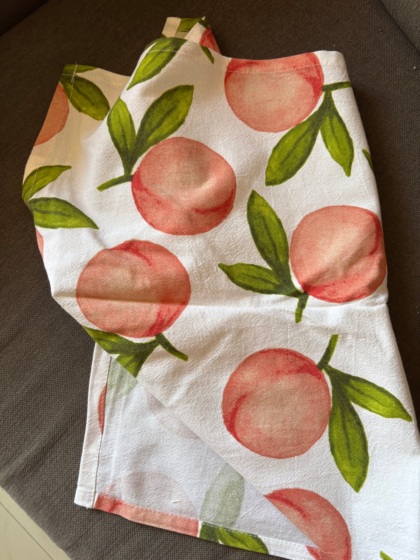 Dish Towel -Curated- Peaches -Single Pc