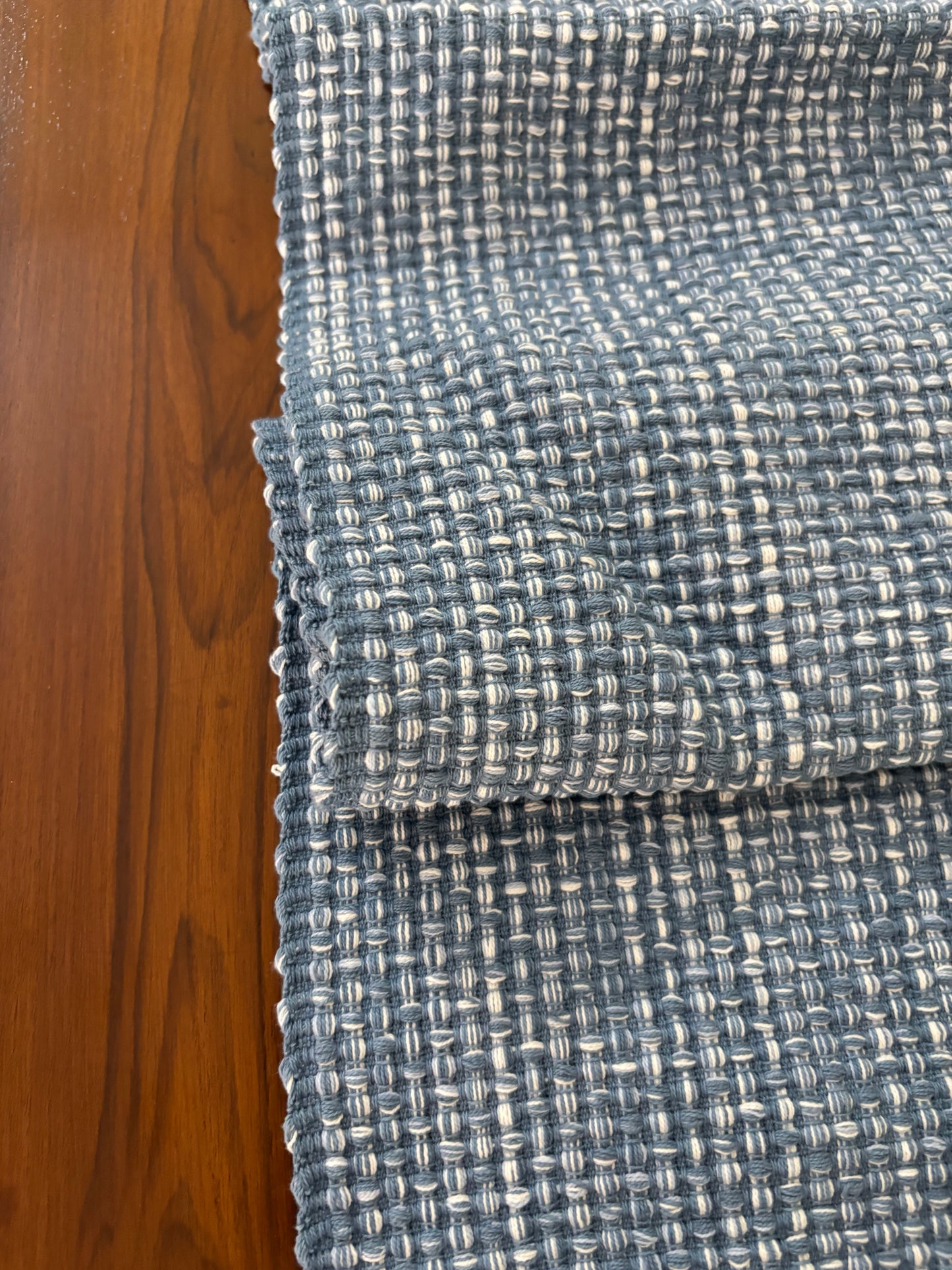 Table Runner - Curated - Textured Blue