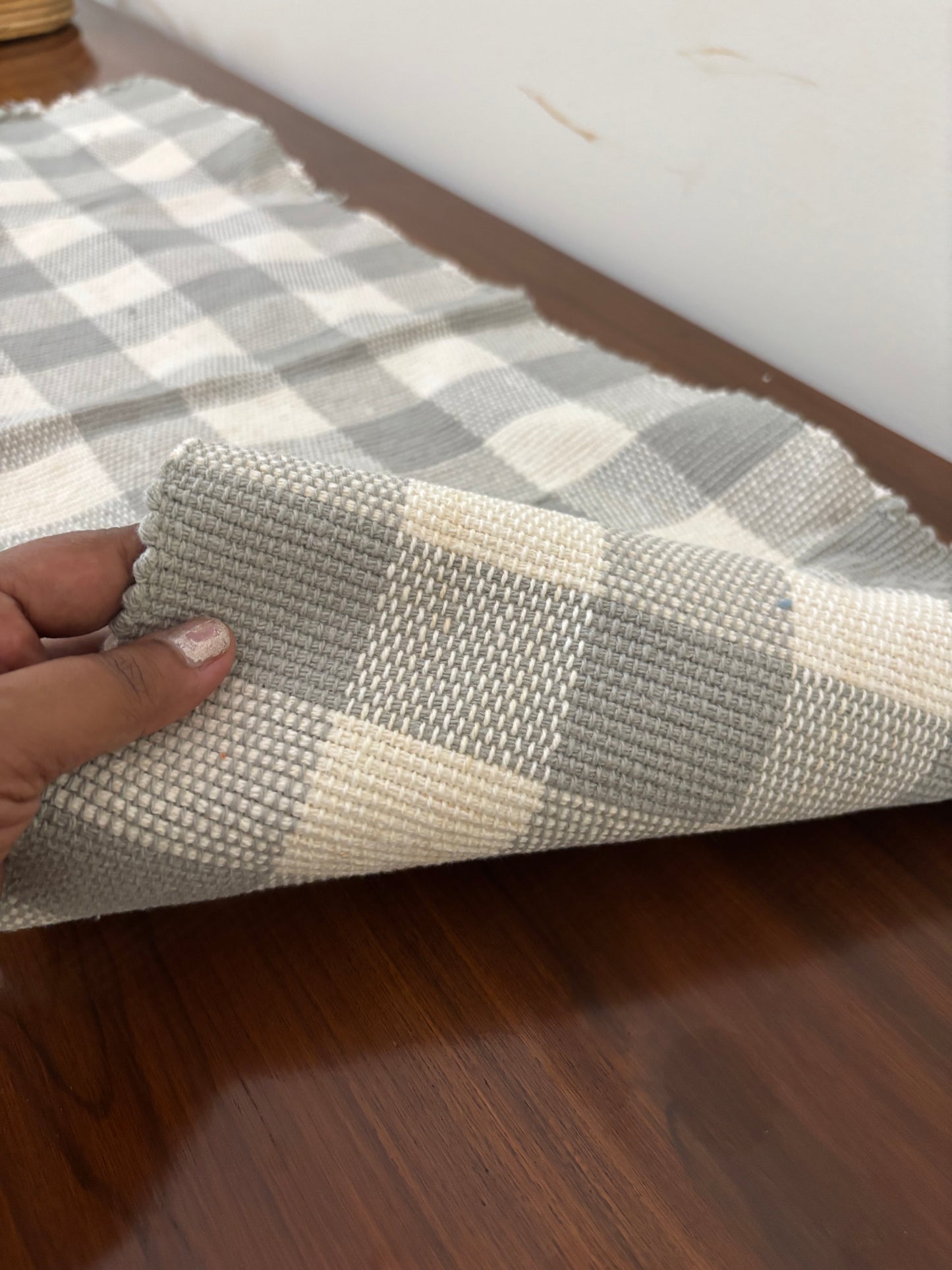 Table Runner - Curated - Small - Grey Plaid