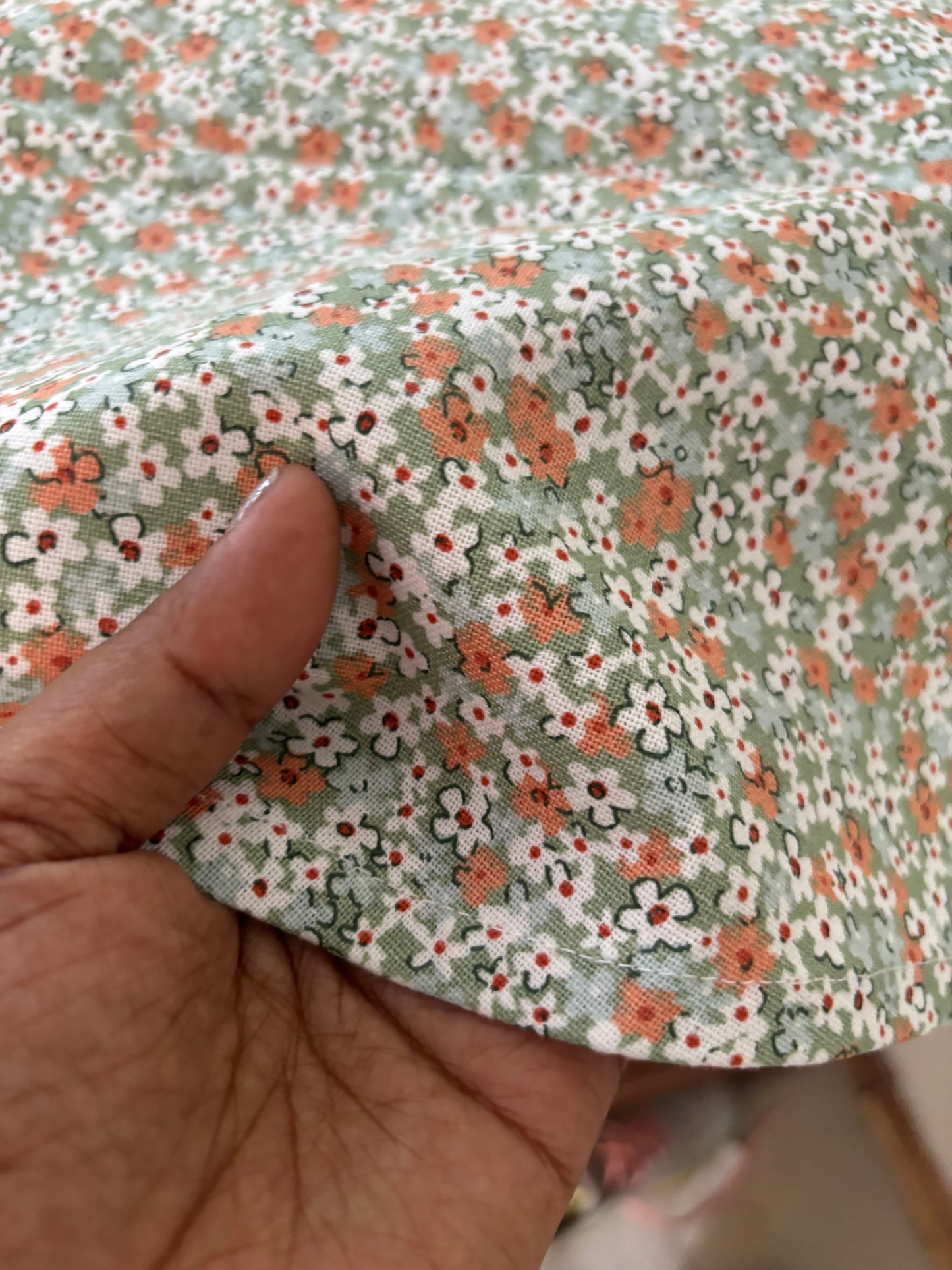 Table Cover- Curated - Ditsy Florals  - 60" round