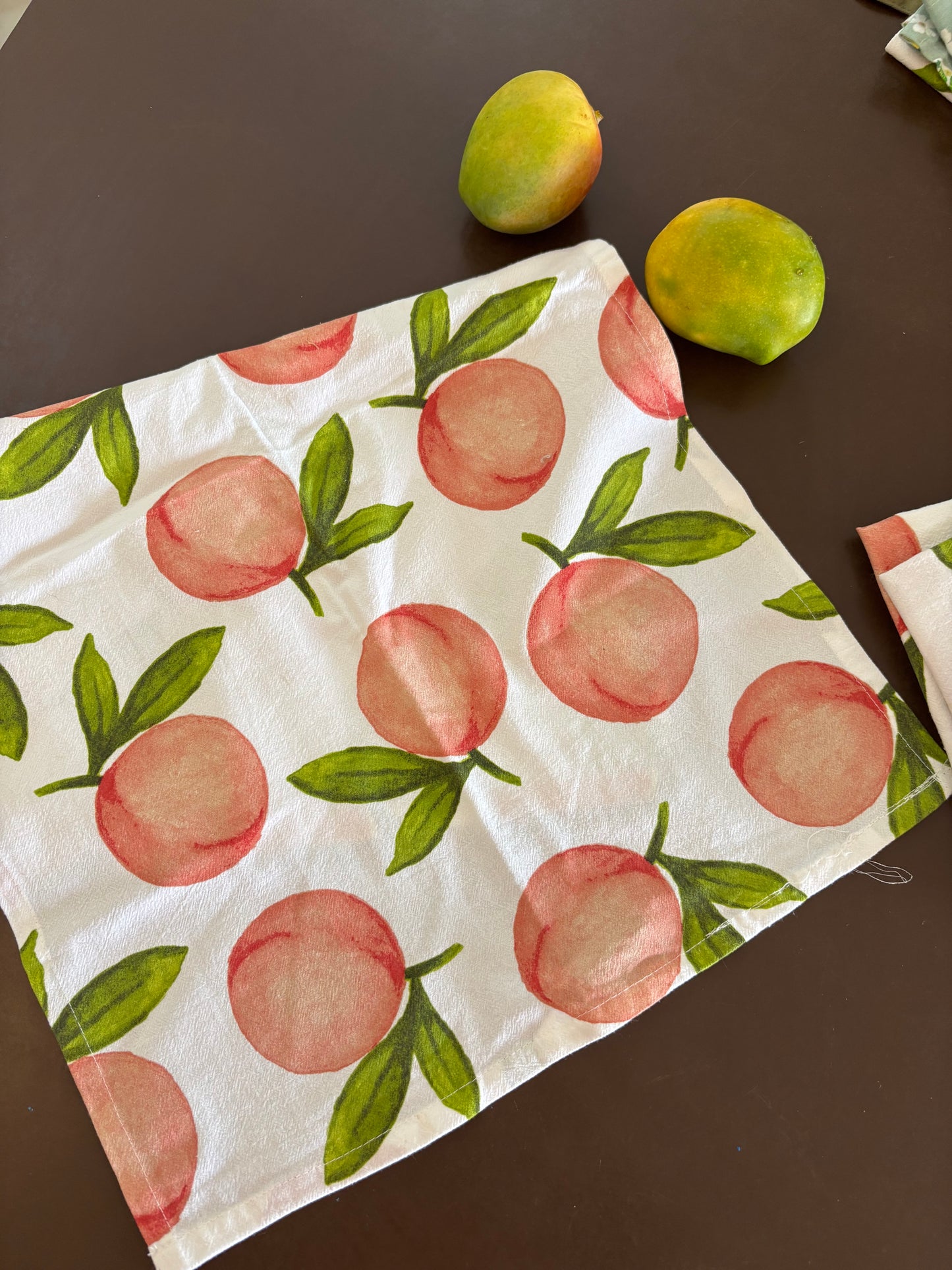 Dish Towel -Curated- Peaches -Single Pc