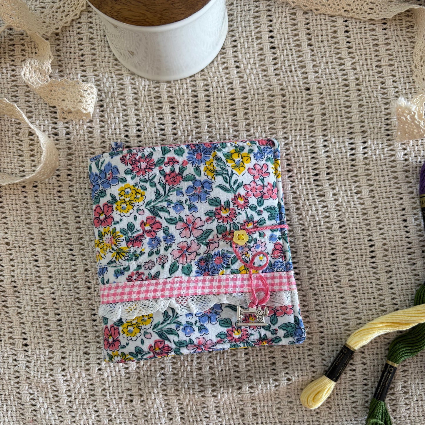Needlebook - Petals in Pink