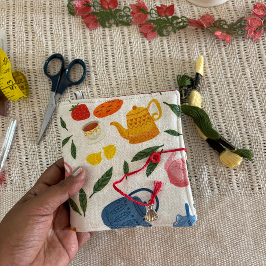 Needle Book - Garden Tea party