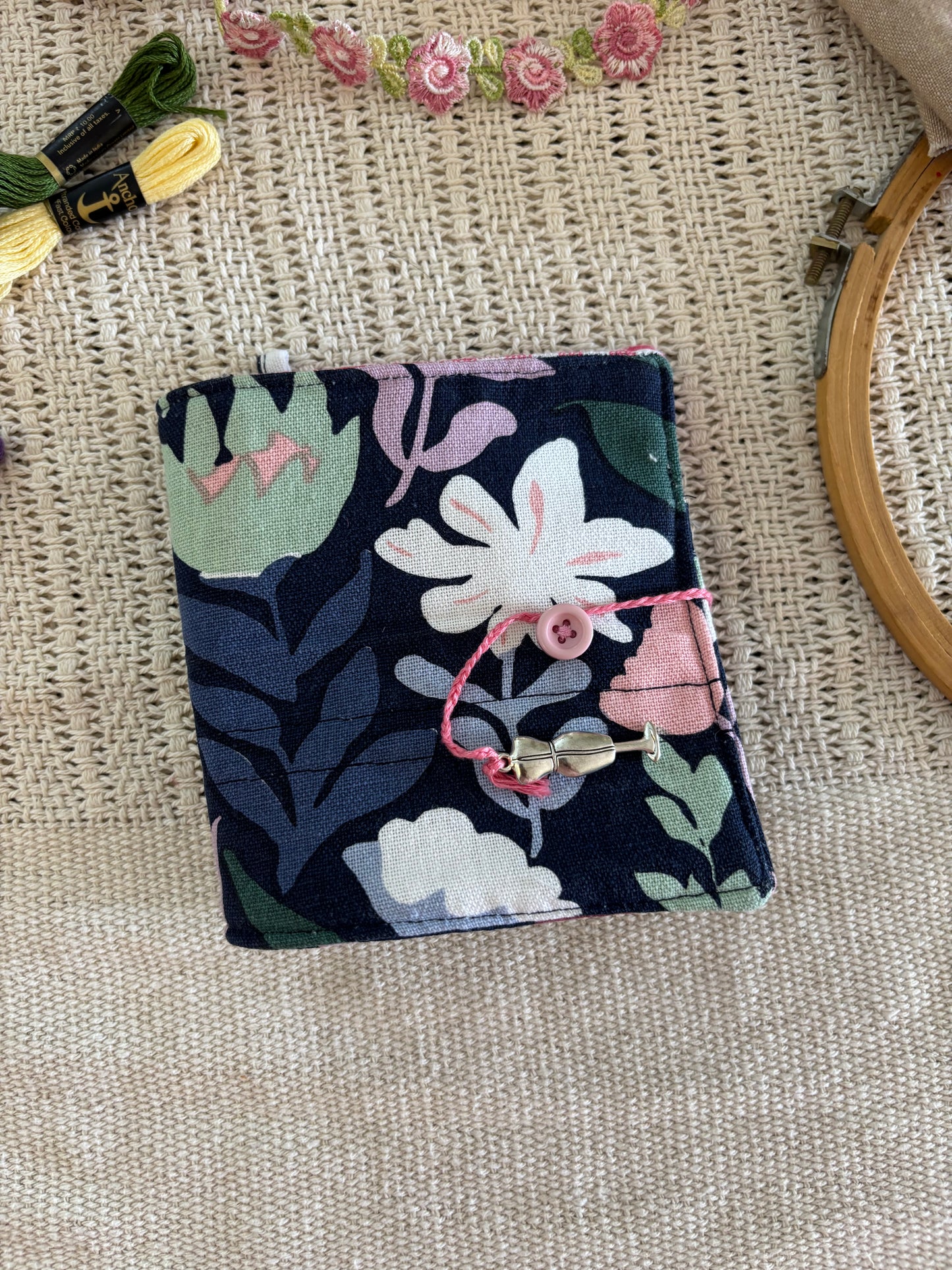 Needle Book - Painted Garden