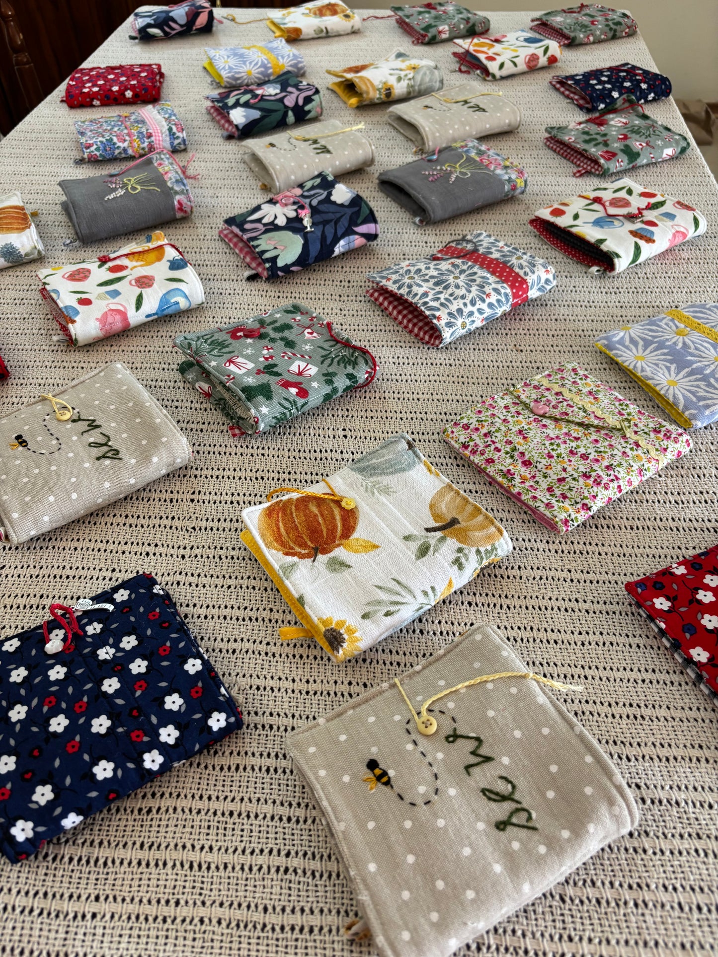 Needle Book - Garden Tea party