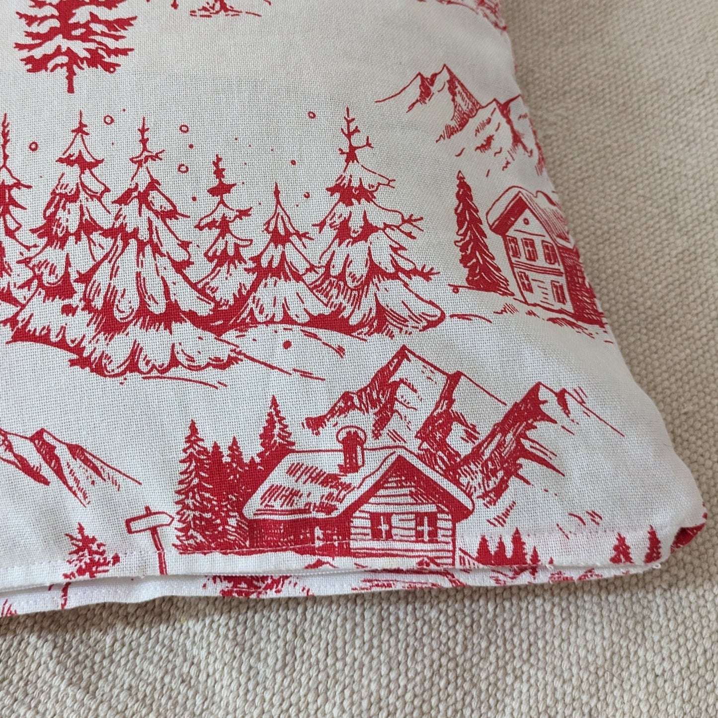 Cushion Cover - Christmas Toile