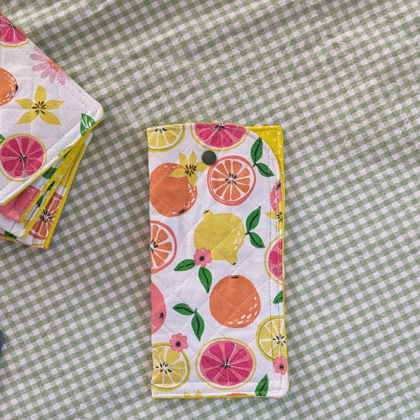 Sunglass/Spectacle Pouch - Citrus Fruits