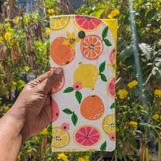 Sunglass/Spectacle Pouch - Citrus Fruits