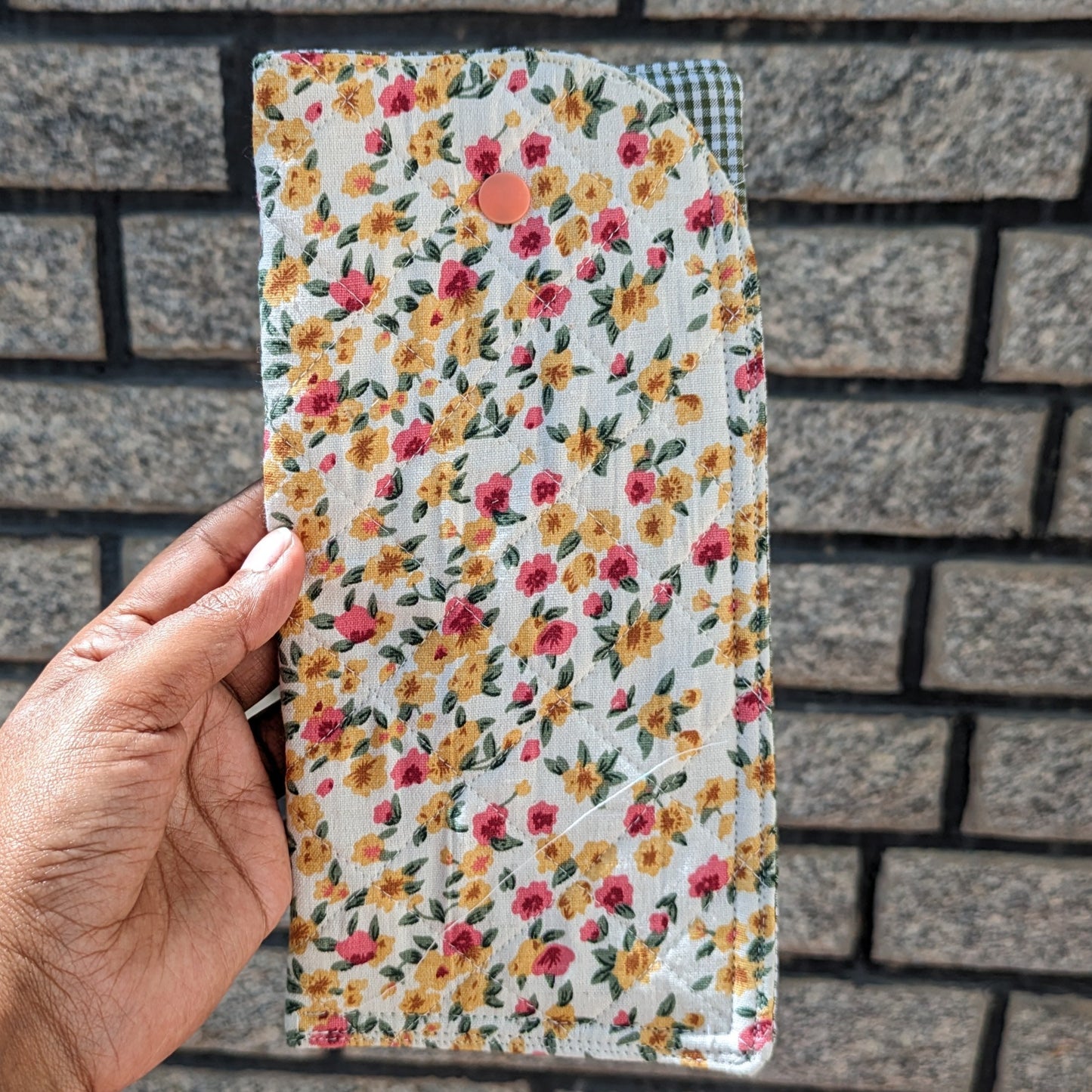 Last Pc: Spectacle Pouch - Earthy Florals