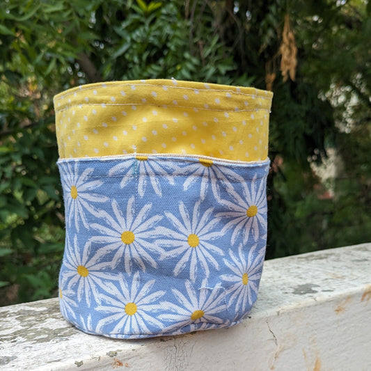 Desk caddy - Daisies