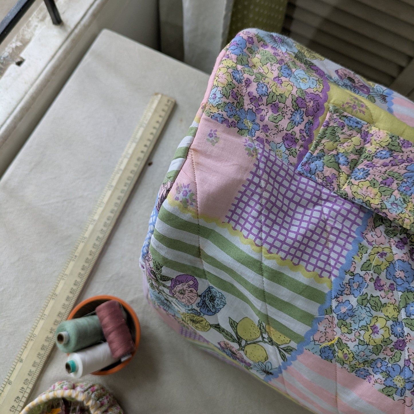 Sewing Machine Cover - Patchwork Print