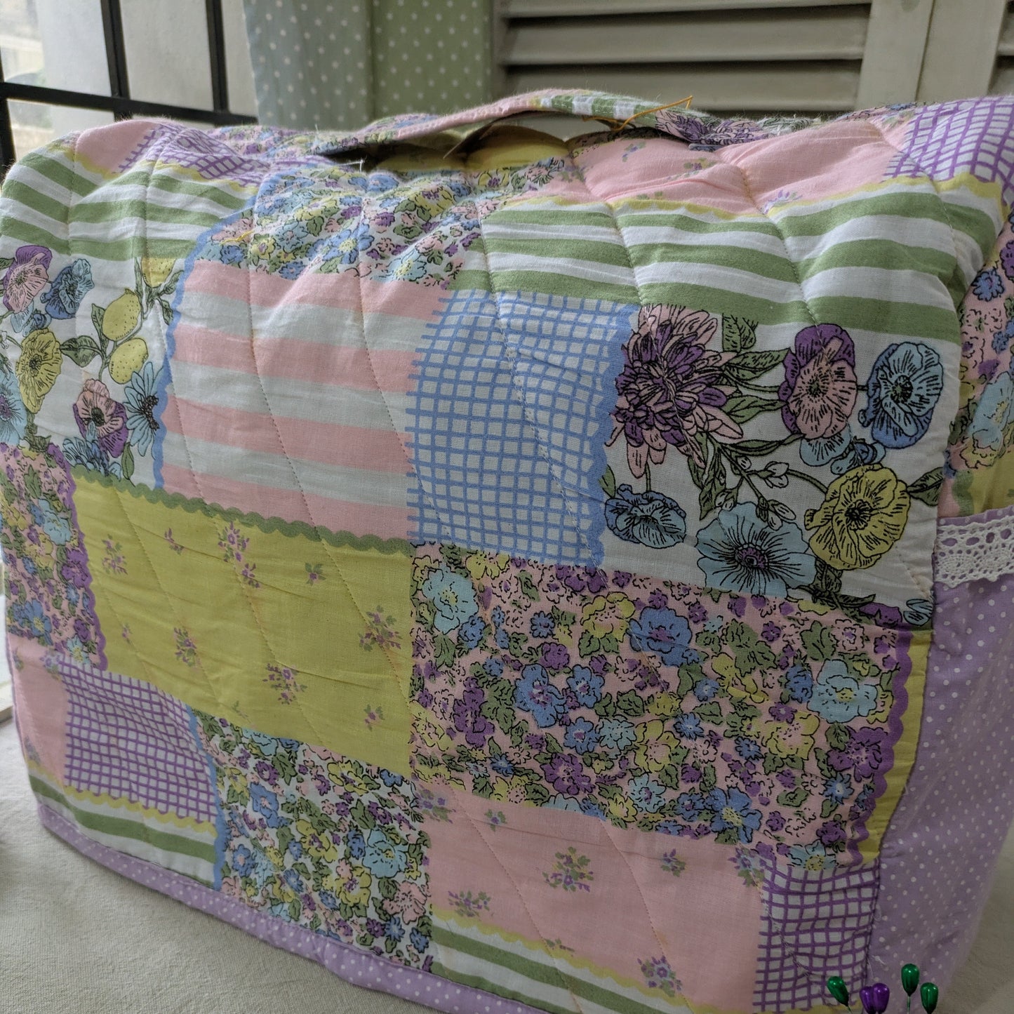 Sewing Machine Cover - Patchwork Print