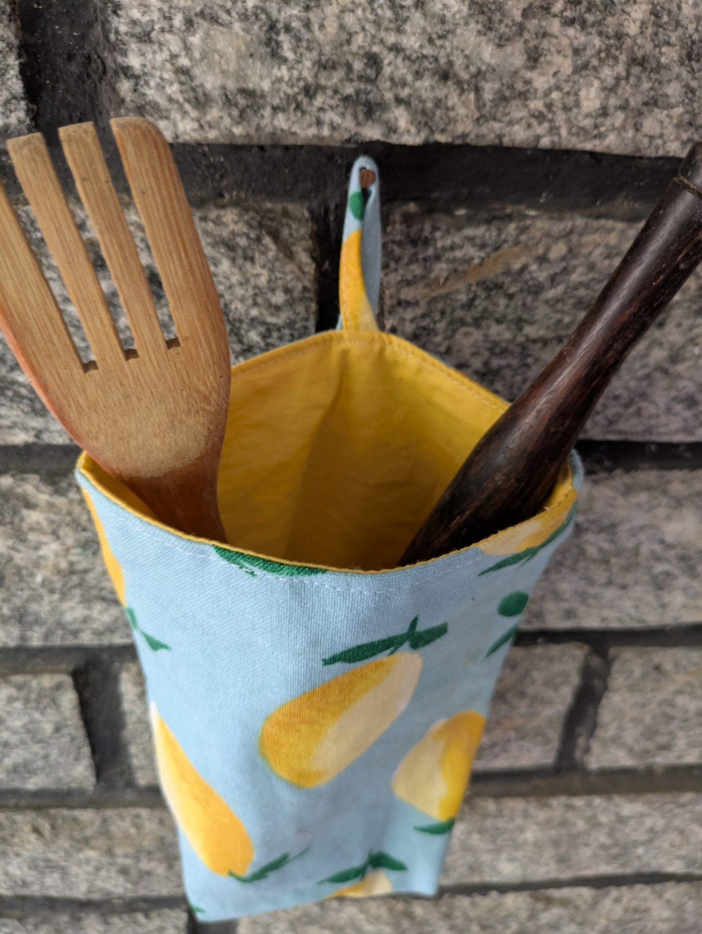 Wall pocket/organiser - Citrus
