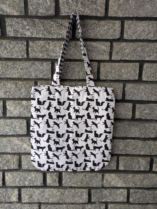 Tote Bag - Monochrome Cats