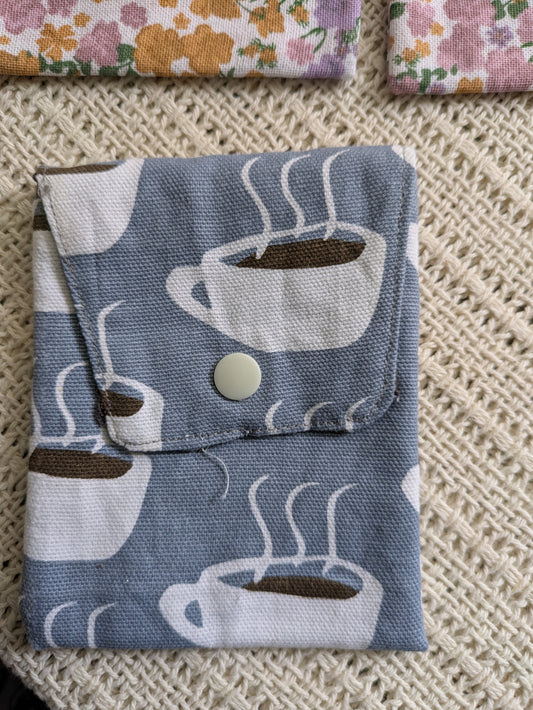 Upcycled Coin Purse - Coffee