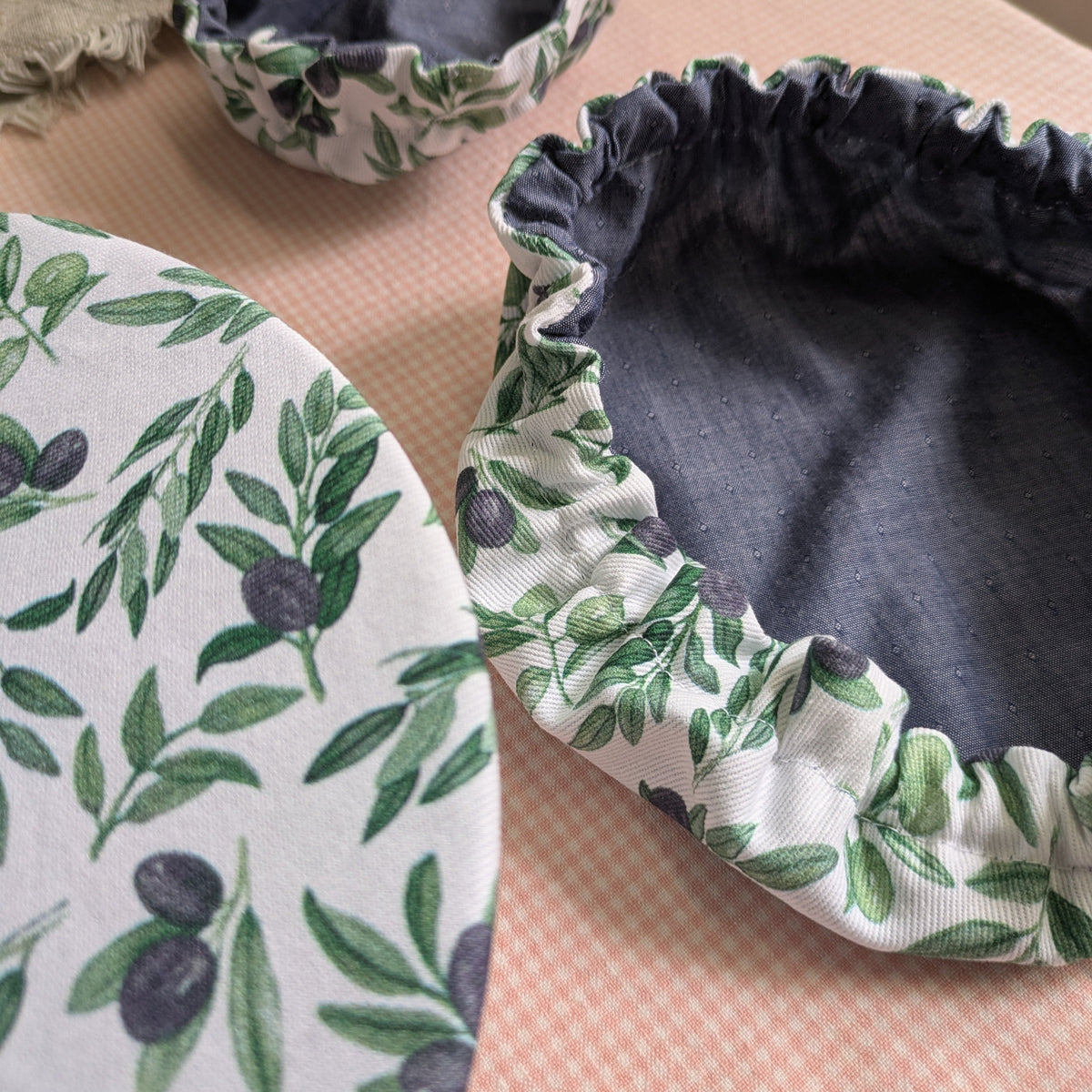 Fabric Bowl covers - Single.pc - Olive Garden