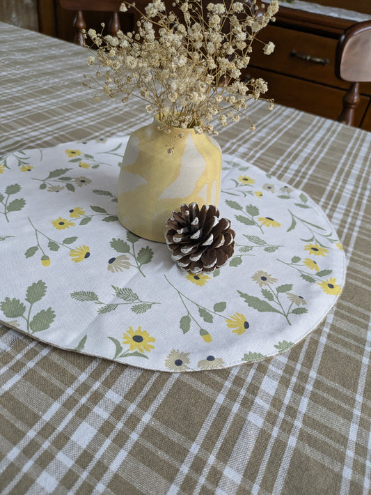 Placemats (Round) - Earthy Meadows